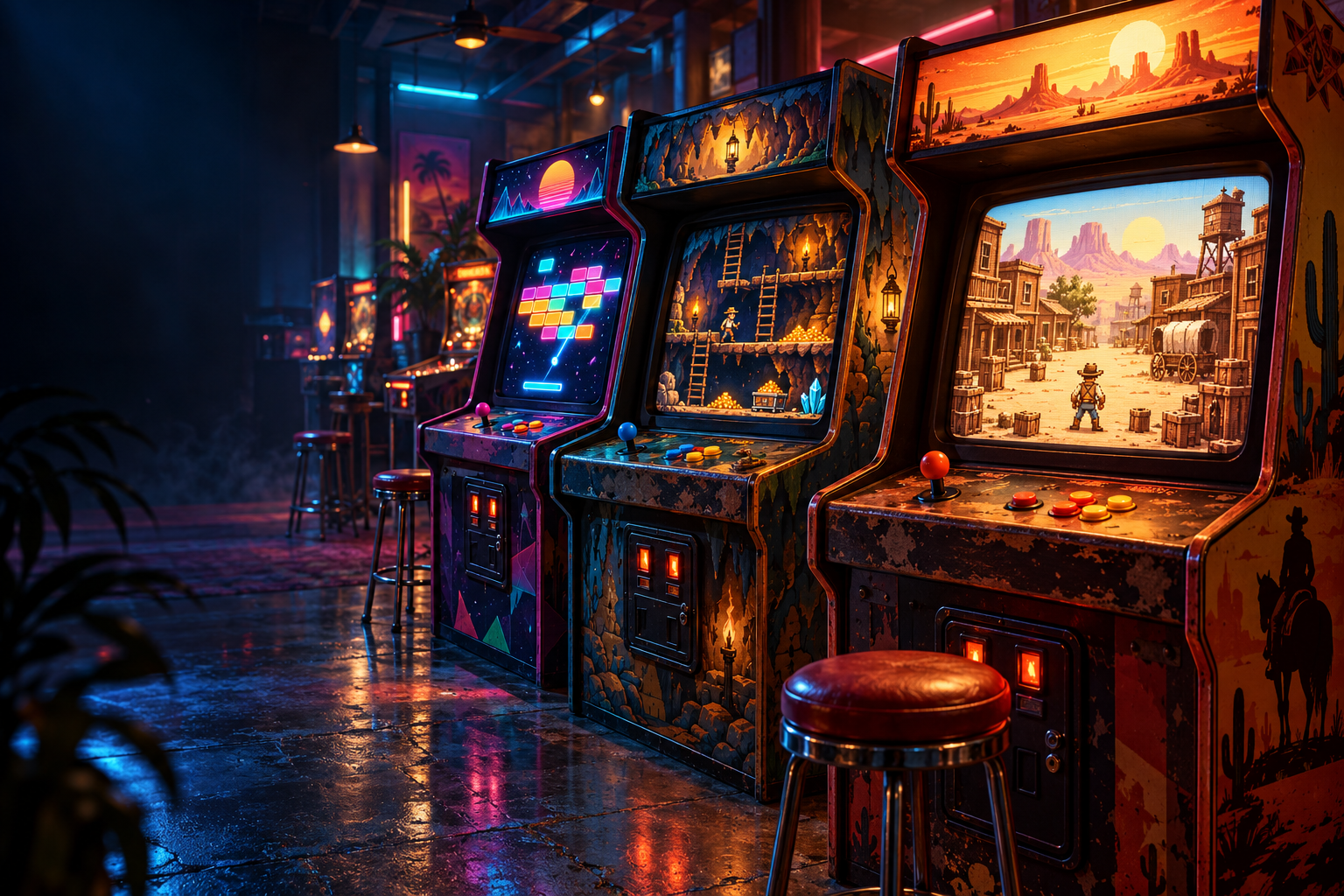 La salle d’arcade imaginaire de Replay80